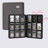 Anti‑Drop Shock‑Absorbing Graded Coin Holder Case for Certified Coins